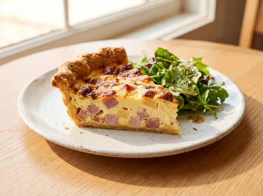 A whole quiche